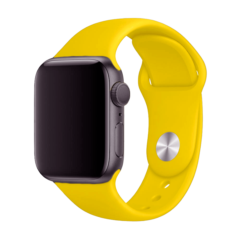 Apple Watch Silikone Rem 38 40 41mm Gul